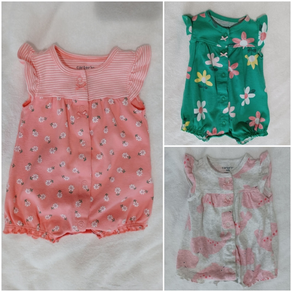 Carter's Bubble Romper Bundle